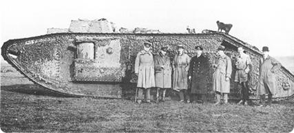 Mark V Tank trial