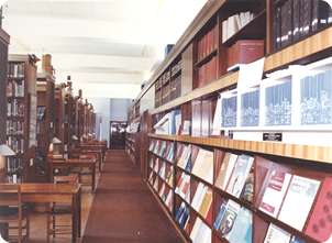 Library - periodicals and books
