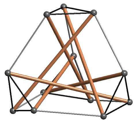 Symmetric Tensegrity Structure